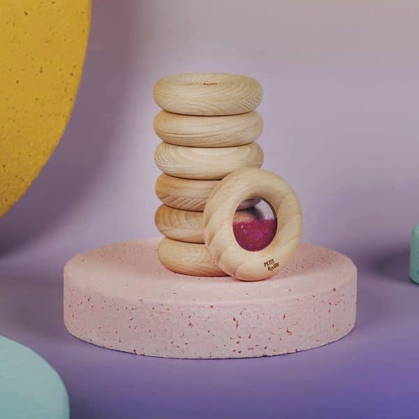 Petit Boum | Sensorische Donut – Geel