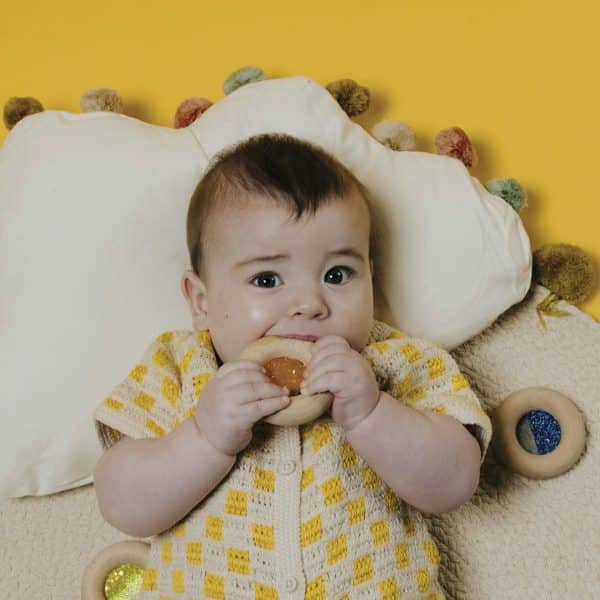 Petit Boum | Sensorische Donut – Geel