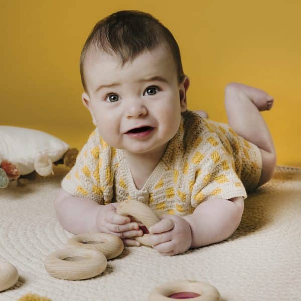 Petit Boum | Sensorische Donut – Geel