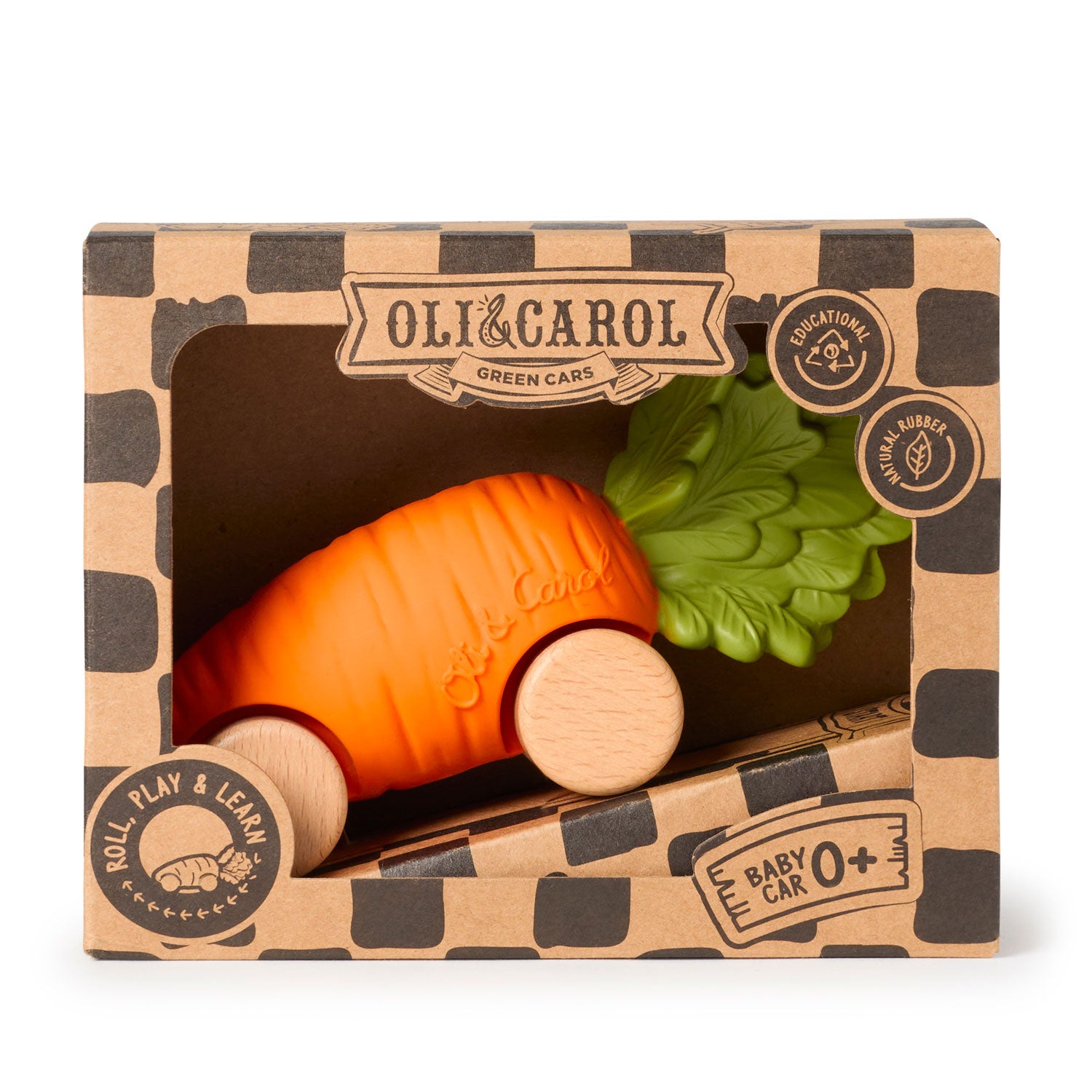 Oli&Carol Cathy the Carrot Car
