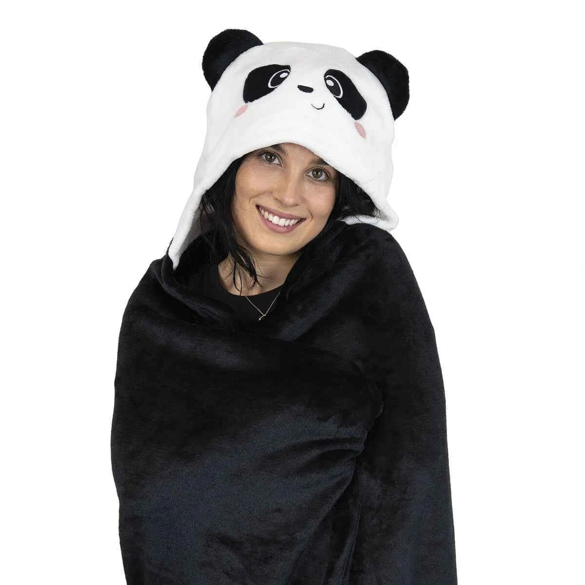 Legami | Cosy Hugs Deken Met Capuchon Panda