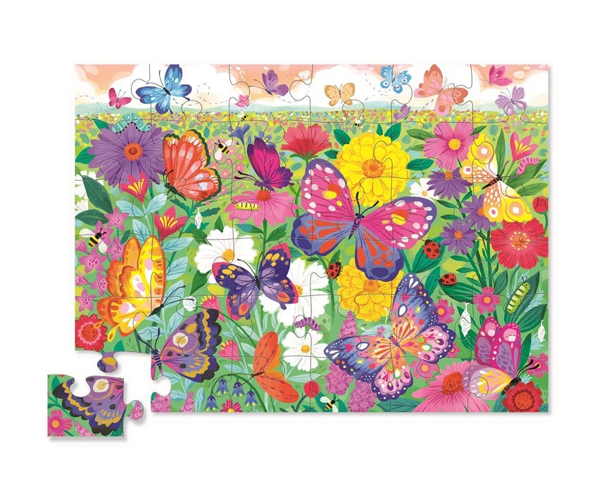 Crocodile Creek Puzzel Vlinder Tuin 36 Stks