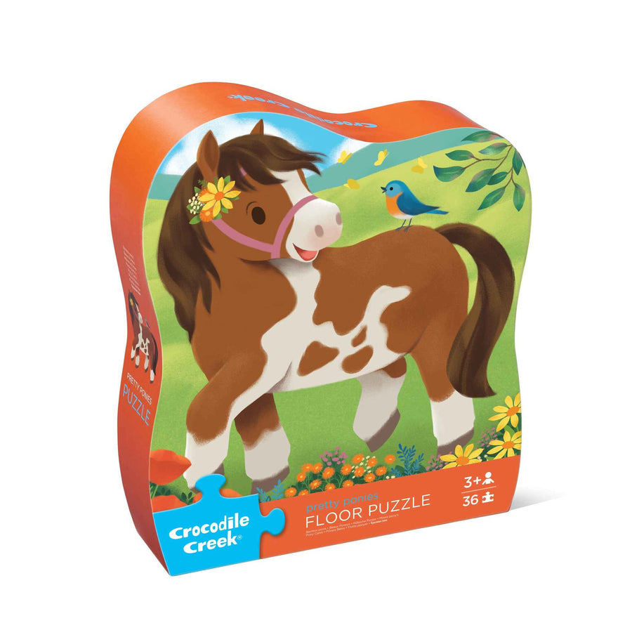 Crocodile Creek | 36-Piece Floor Puzzle - Sweet Little Ponies