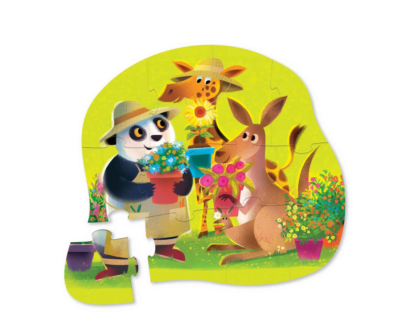 Crocodile Creek | Puzzle, 12 Pieces - Flower Power