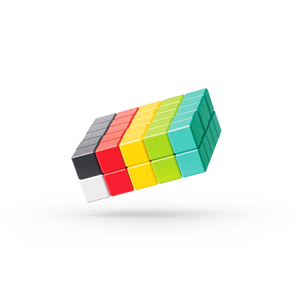 Pixio | Magnetische Blokken Design Series PIXIO-50 50 Stuks