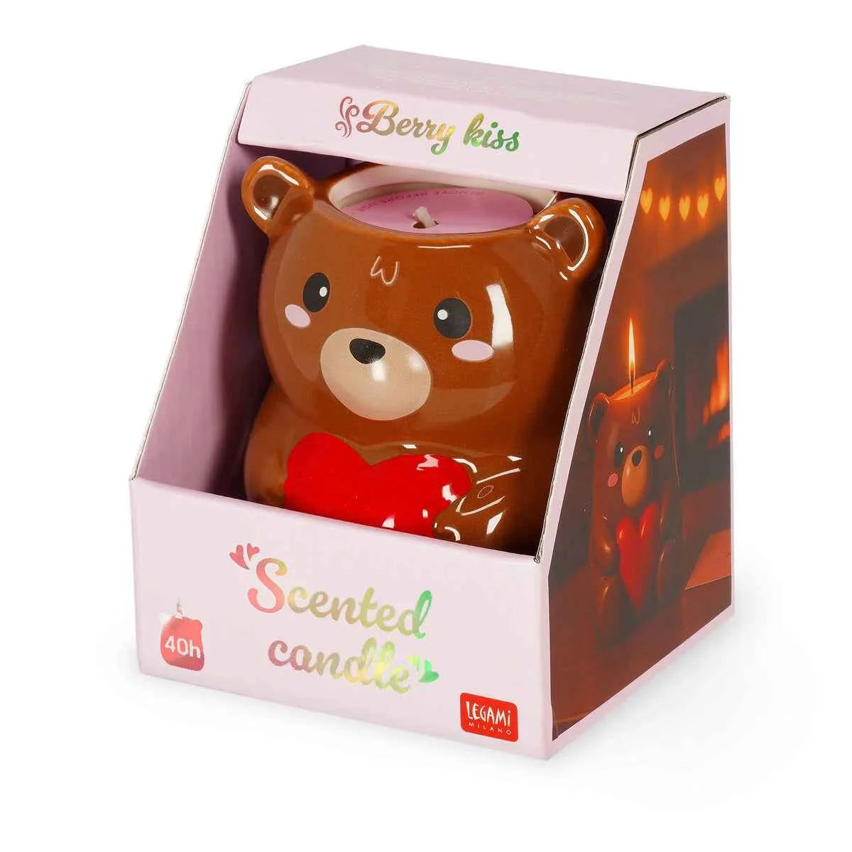 Legami | Love Is In The Air Scented Candle - Teddy Bear