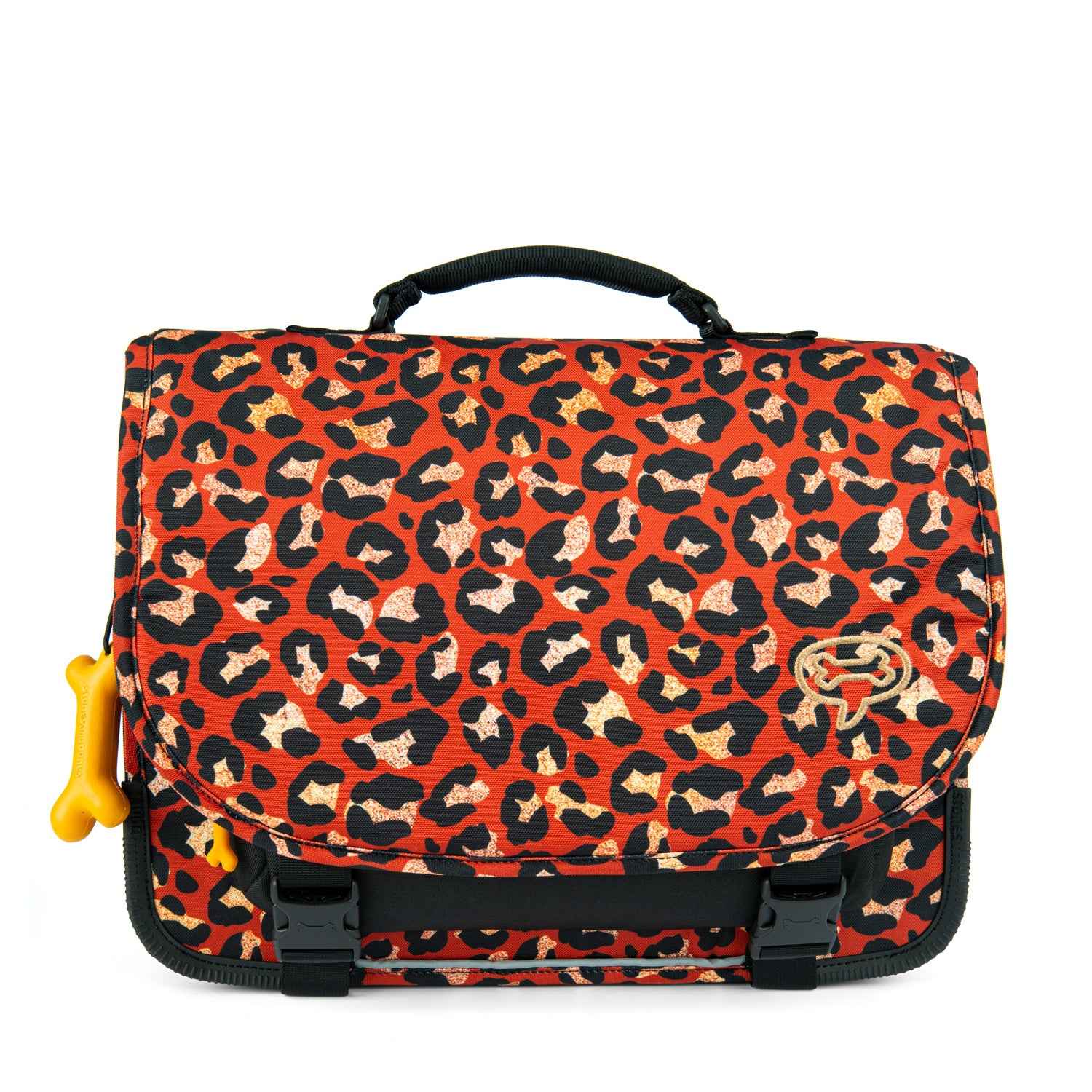 Stones and Bones | Cedar Book Tote - Black and Gold Rust+ Black