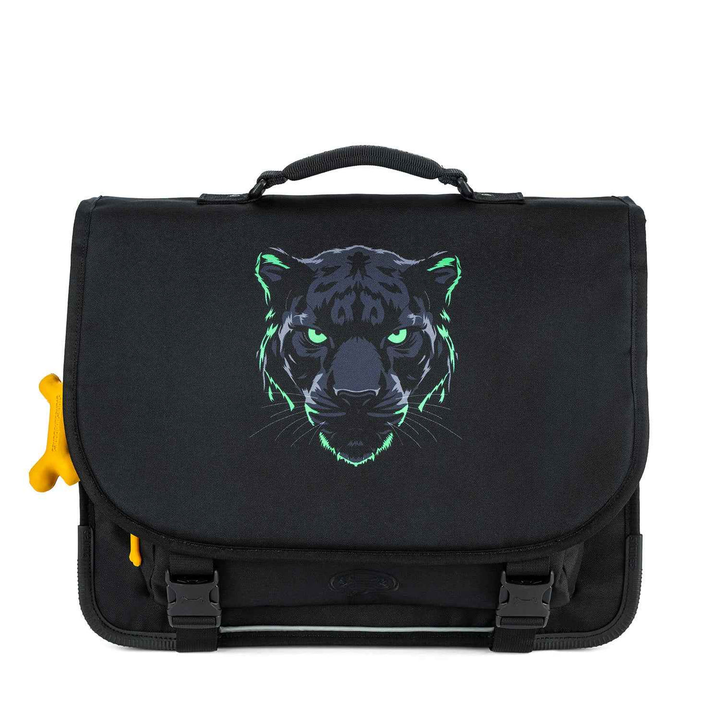 Stones and Bones | Cedar Book Bag - Black Panthe Black