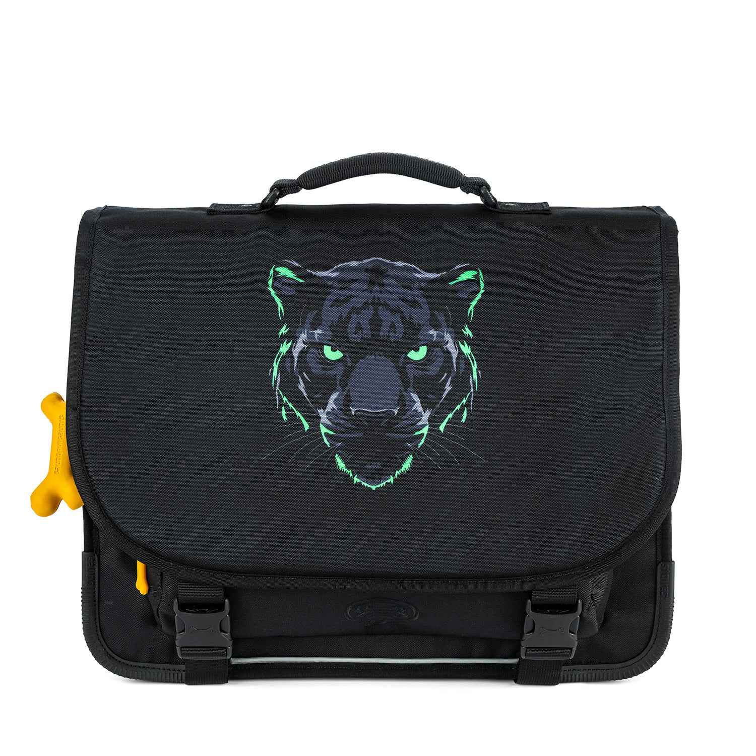 Stones and Bones | Cedar Book Bag - Black Panthe Black