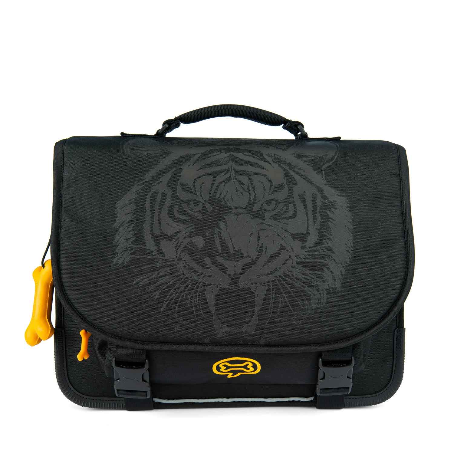 Stones and Bones | Boekentas Cedar PL - Fierce Tiger Black