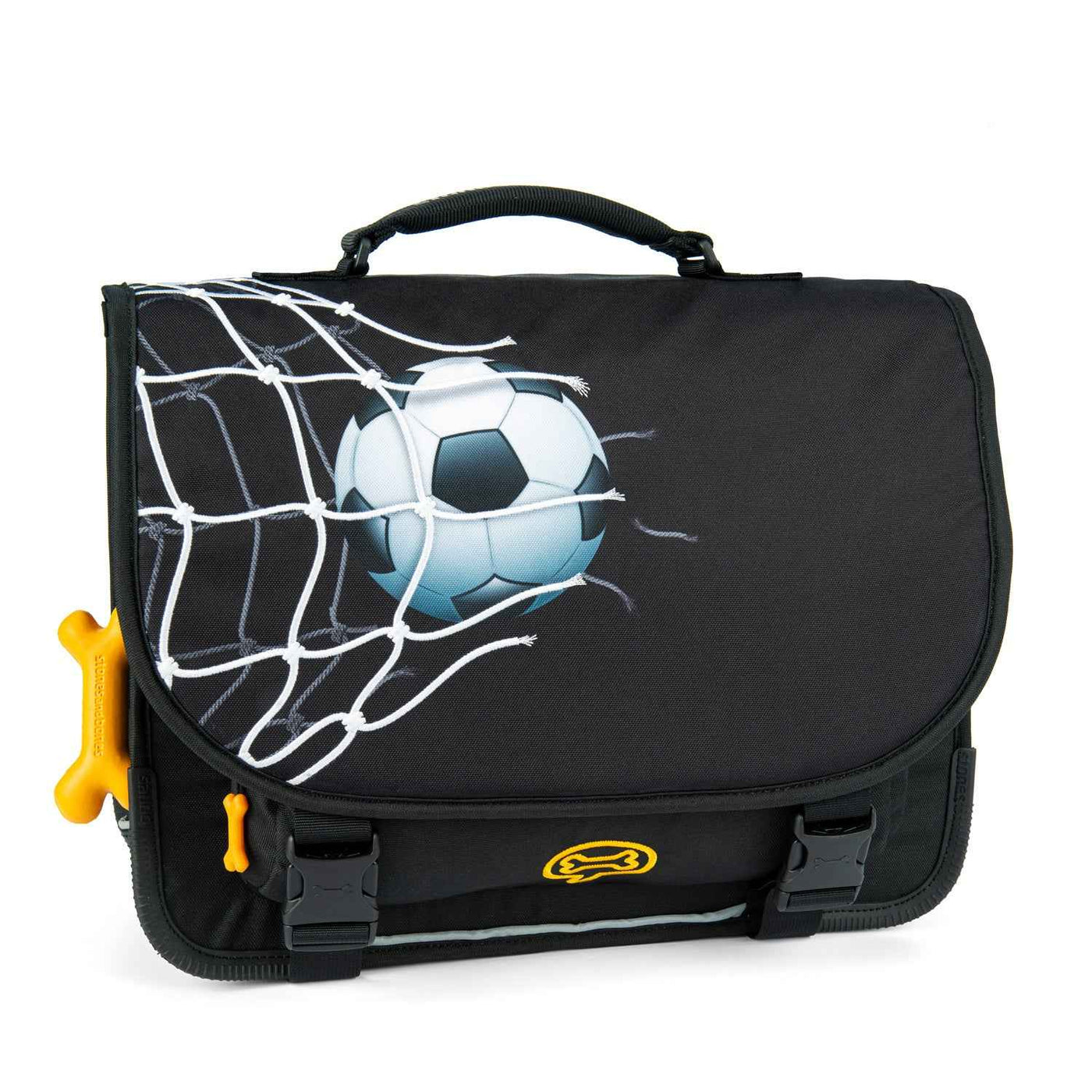 Stones and Bones | Cedar Book Tote - Goalgetter Black