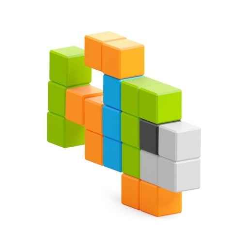 Pixio | Magnetic Blocks Story Series Mini Ocean 75 Pieces