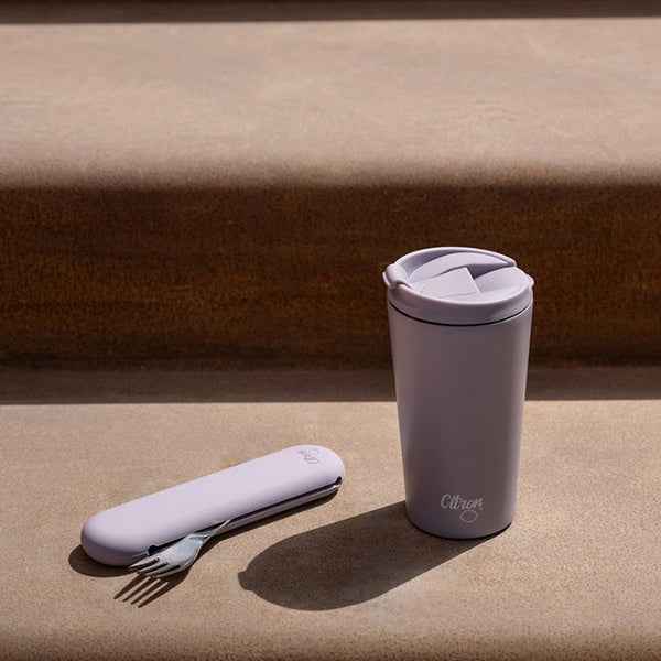 Citron bestek set Purple