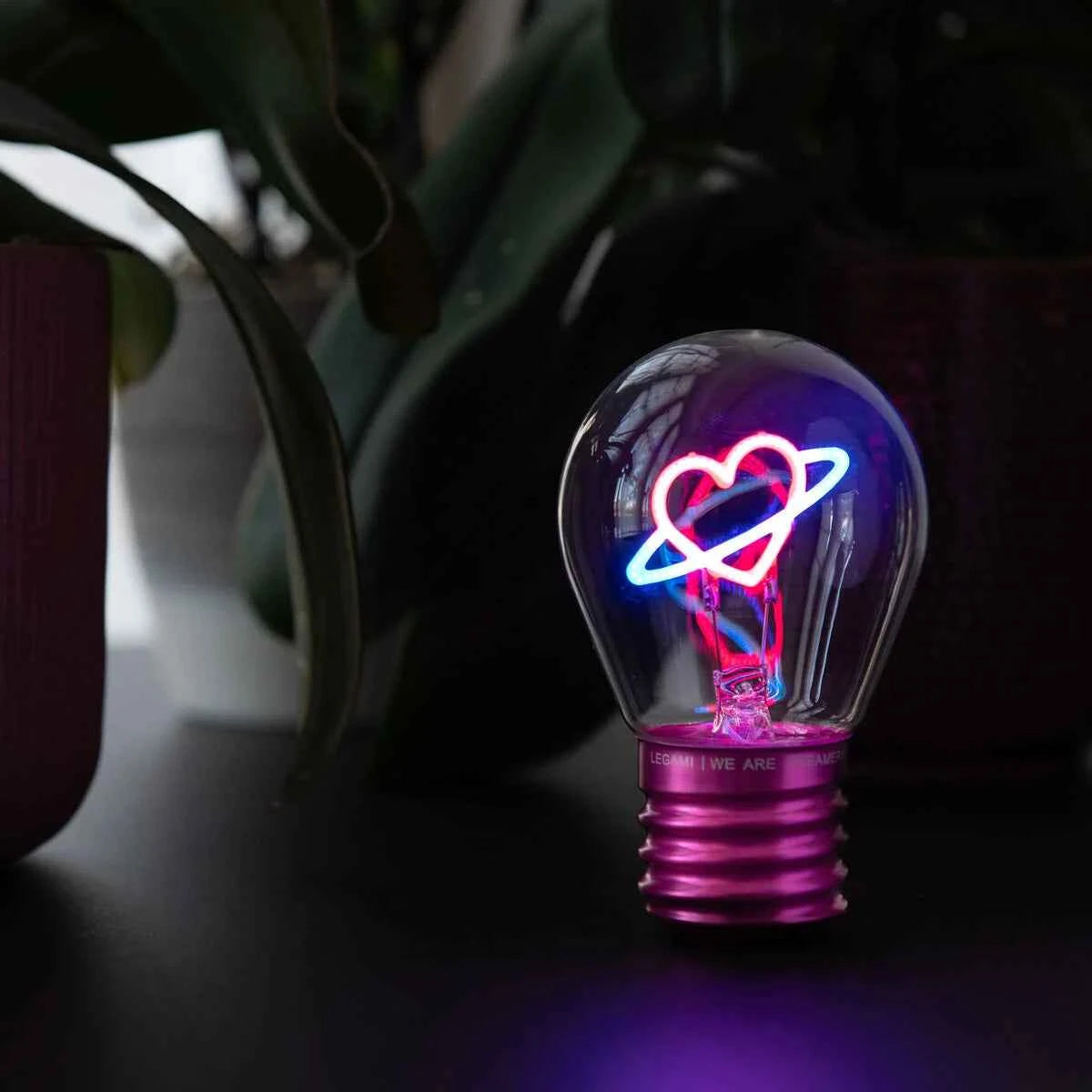 Legami | Lamp Planet Heart Tafellamp Gloeilamp