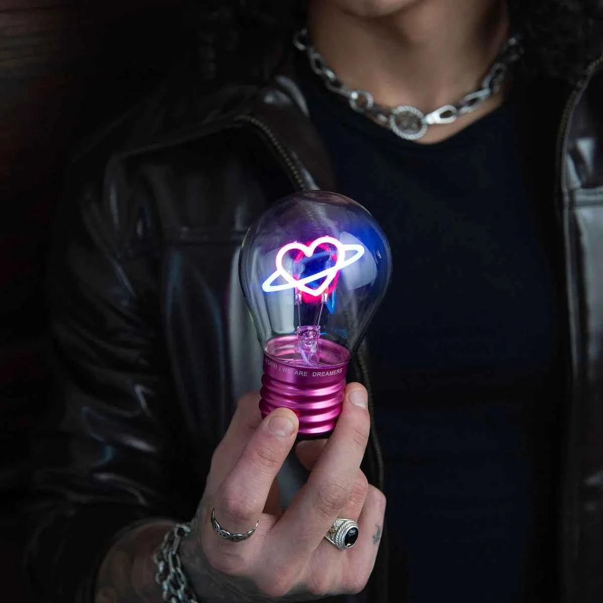 Legami | Lamp Planet Heart Tafellamp Gloeilamp
