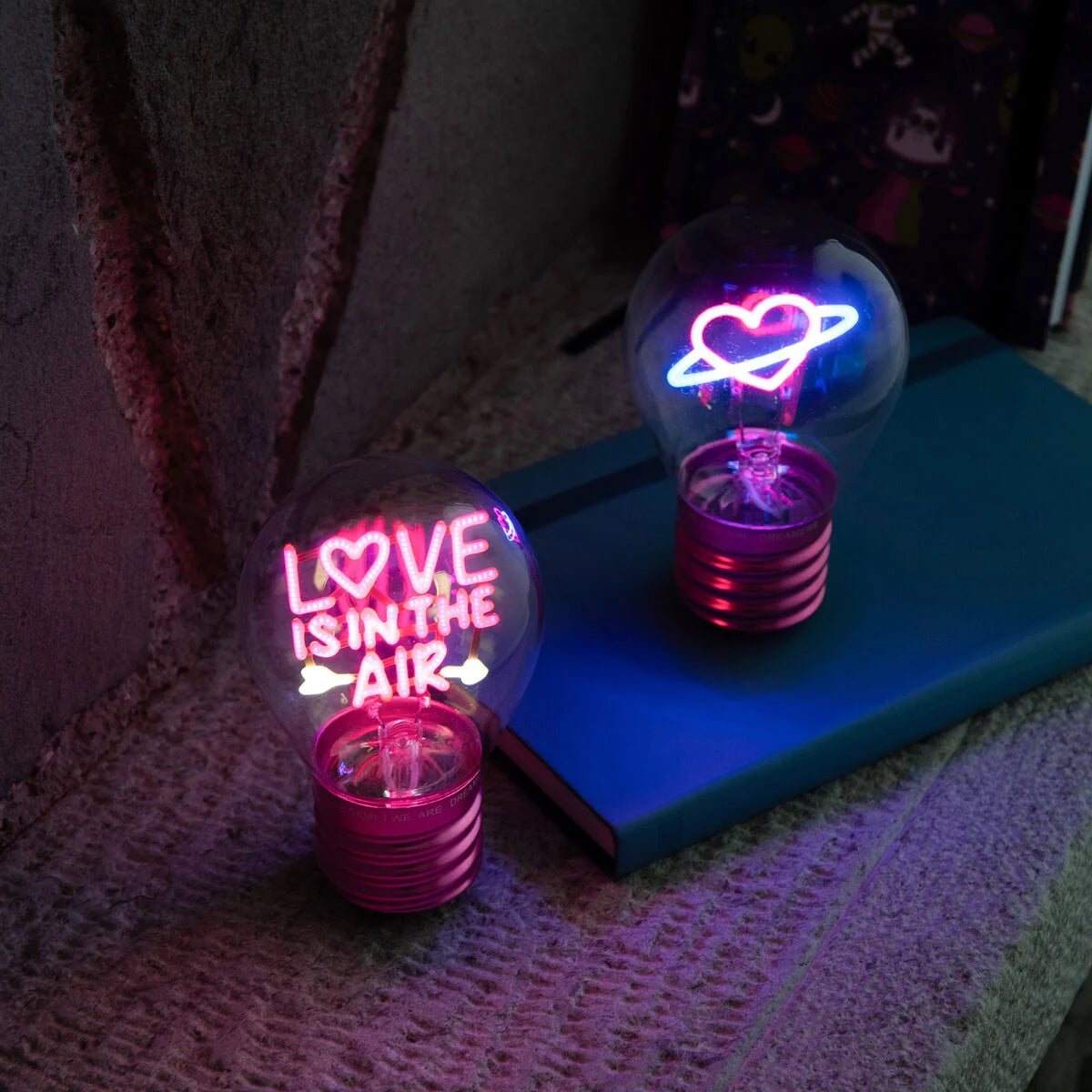 Legami | Lamp Planet Heart Tafellamp Gloeilamp