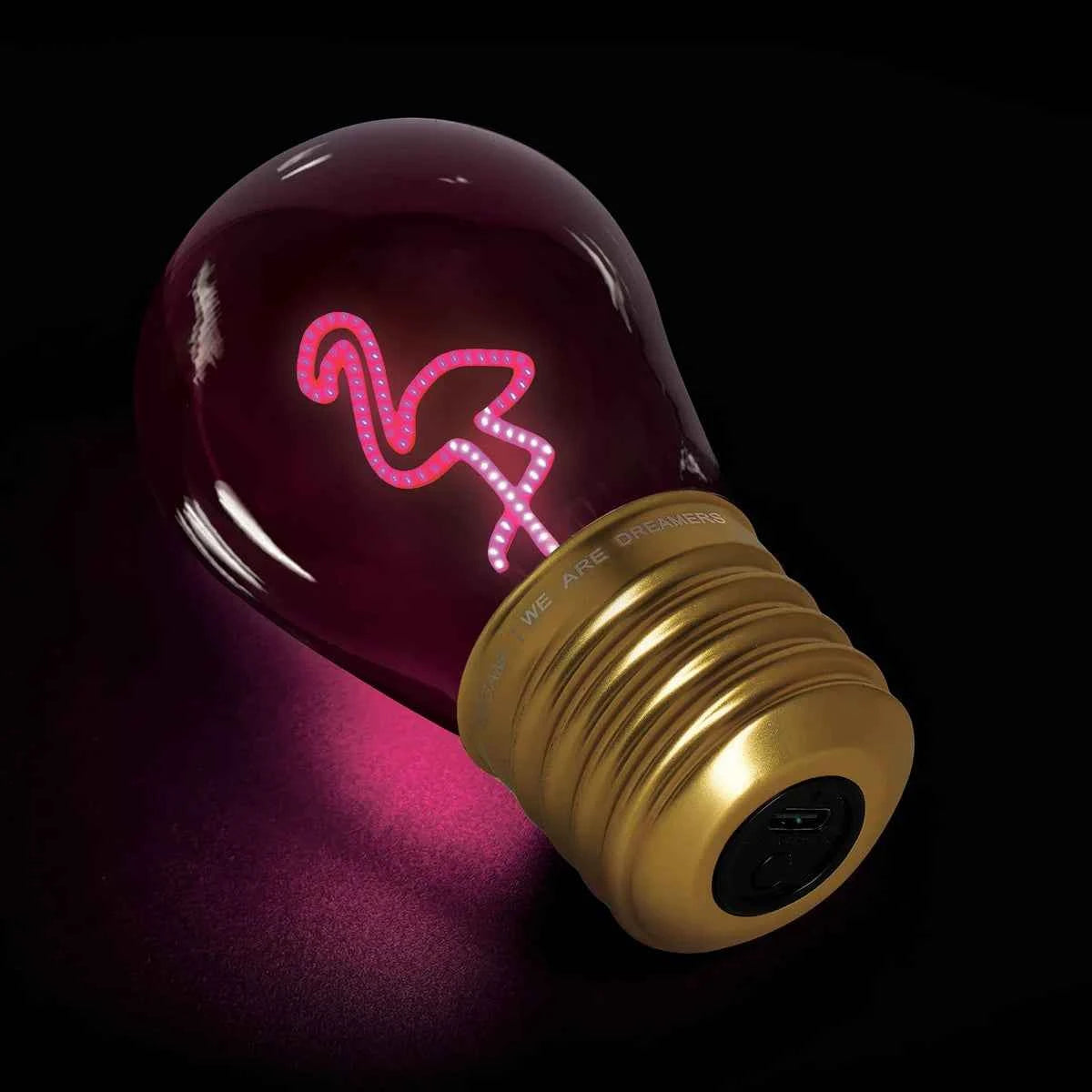 Legami | Flamingo Table Lamp Incandescent Bulb