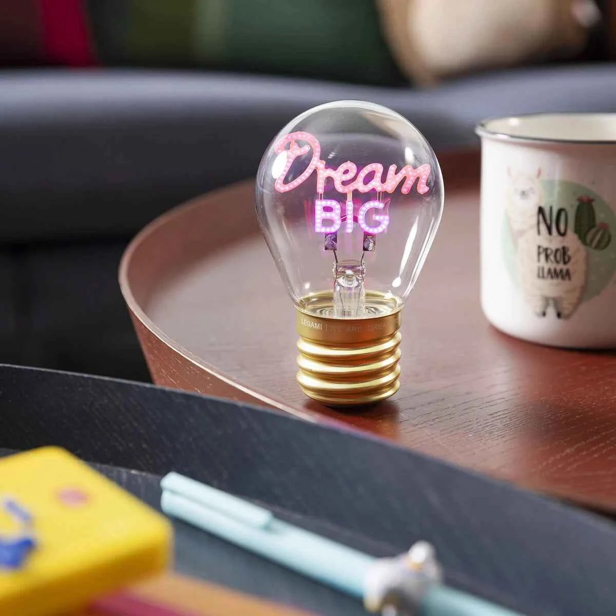 Legami | Dream Big Table Lamp Incandescent Bulb