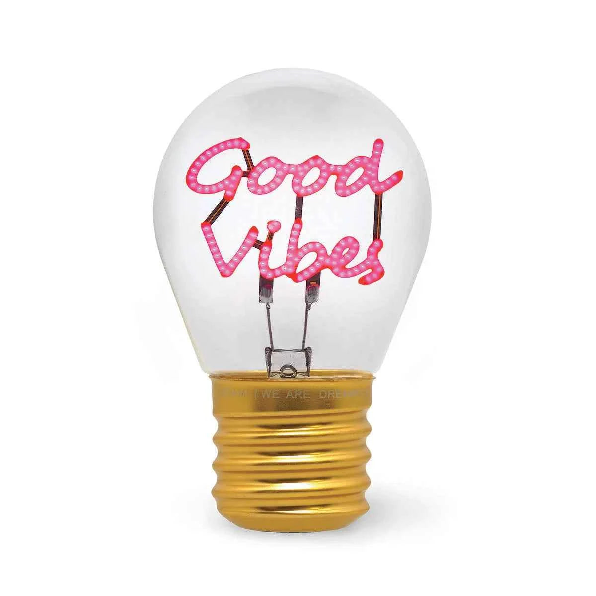 Legami | Good Vibes Table Lamp Incandescent Bulb
