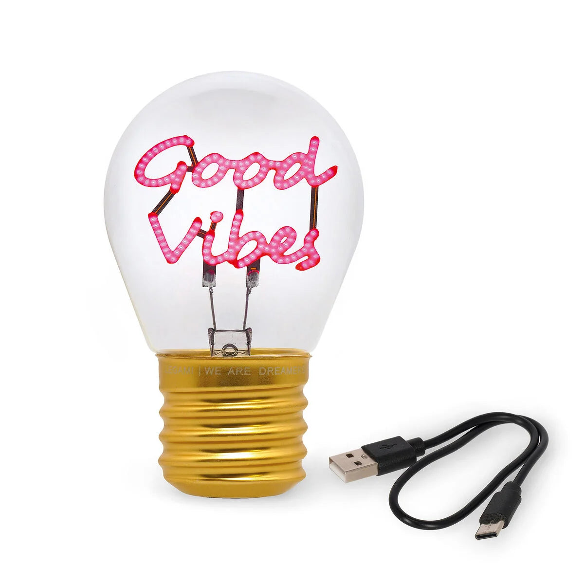 Legami | Lamp Good Vibes Tafellamp Gloeilamp