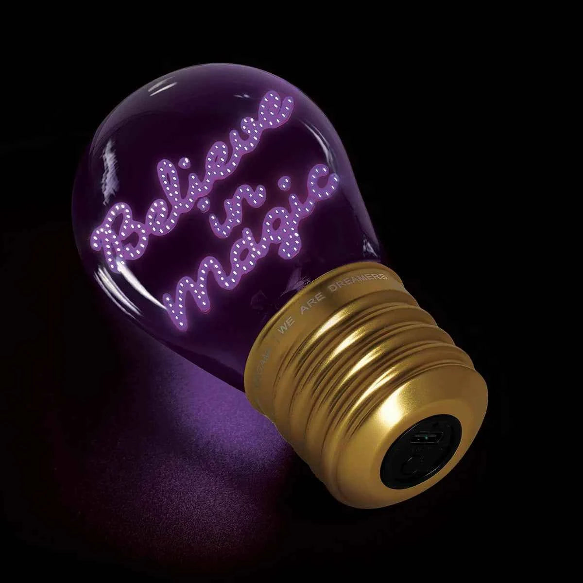 Legami | Believe In Magic Table Lamp Incandescent Bulb