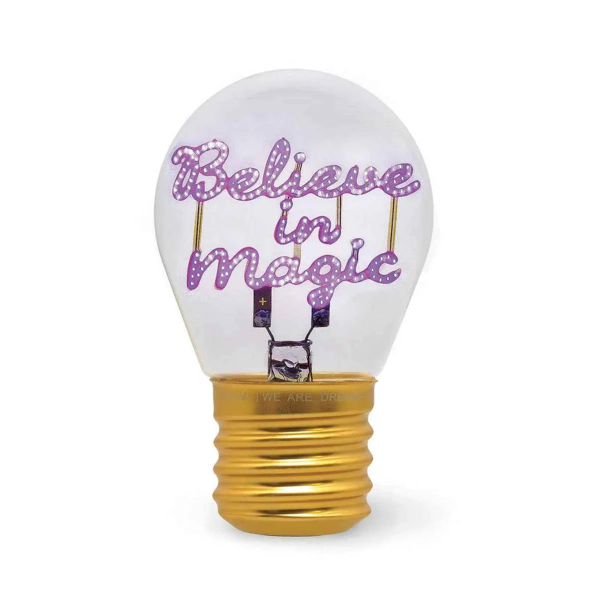 Legami | Believe In Magic Table Lamp Incandescent Bulb