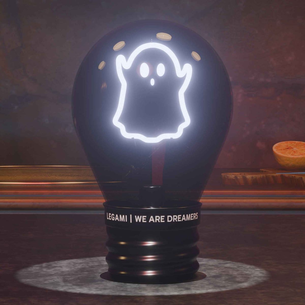 Legami | Lamp In De Vorm Van Een Gloeilamp - Bulb Fiction - Ghost