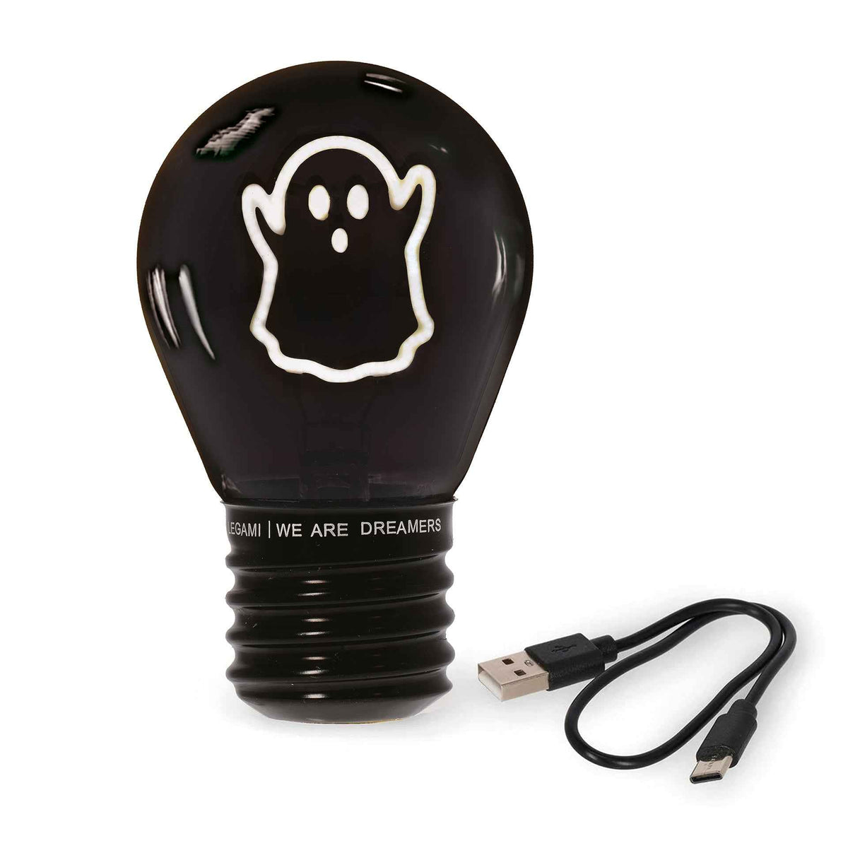 Legami | Lamp In De Vorm Van Een Gloeilamp - Bulb Fiction - Ghost