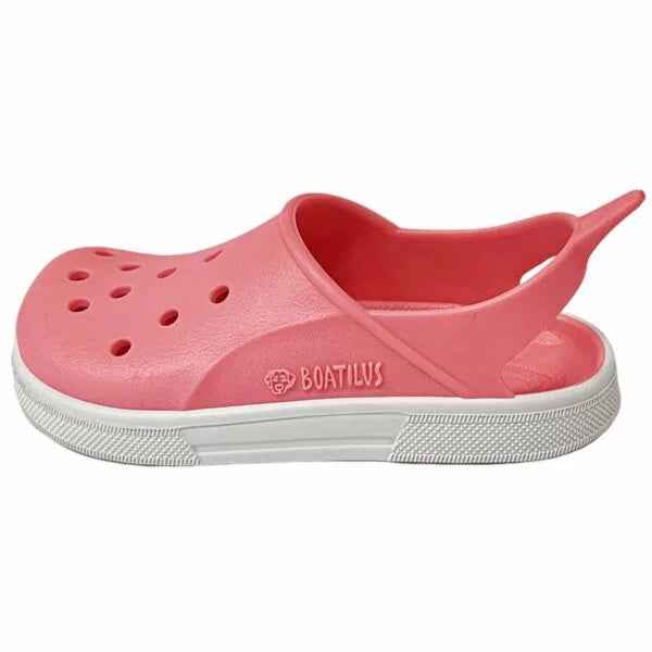 Boatilus | Cloggy sandals candy/white