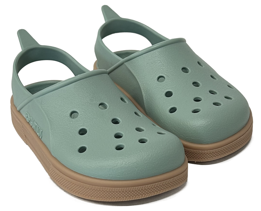 Boatilus | Cloggy sandals pastel green/beige