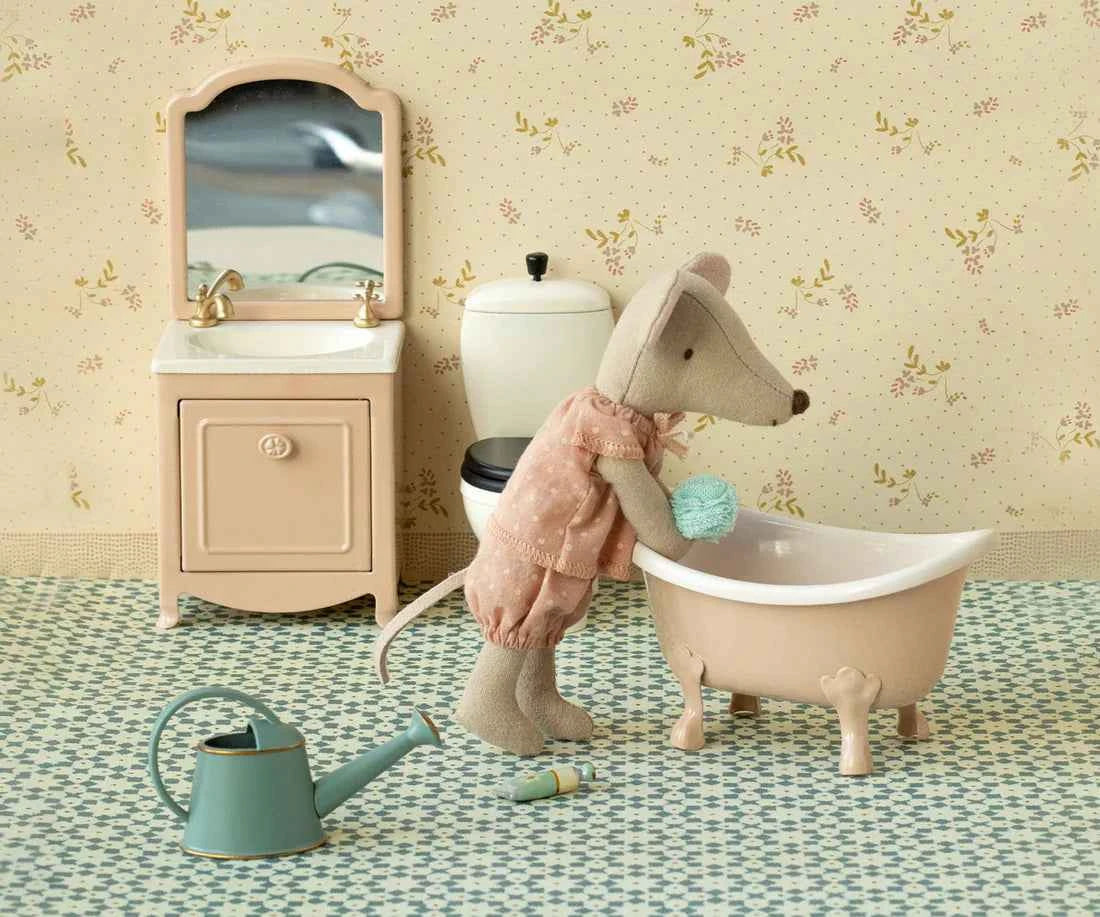 Maileg |Bathtub Mouse Rose