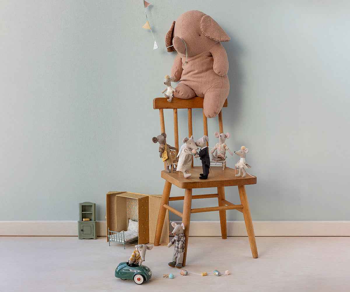 Maileg | Ballerina Mouse little Sister Off White