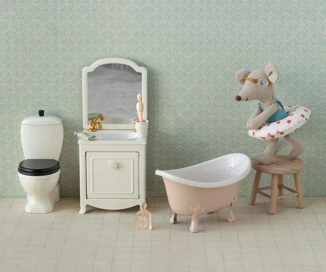 Maileg |Bathtub Mouse Rose