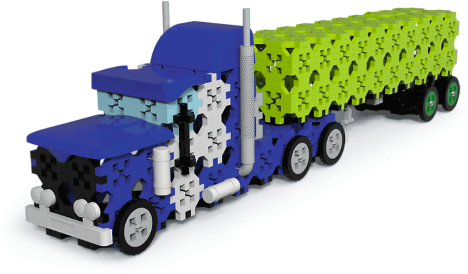 Connect | Bouwstenen L Vrachtwagen / Bouwplaats 281 Stuks