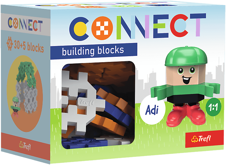 Connect | Bouwstenen Adi 35 Stuks
