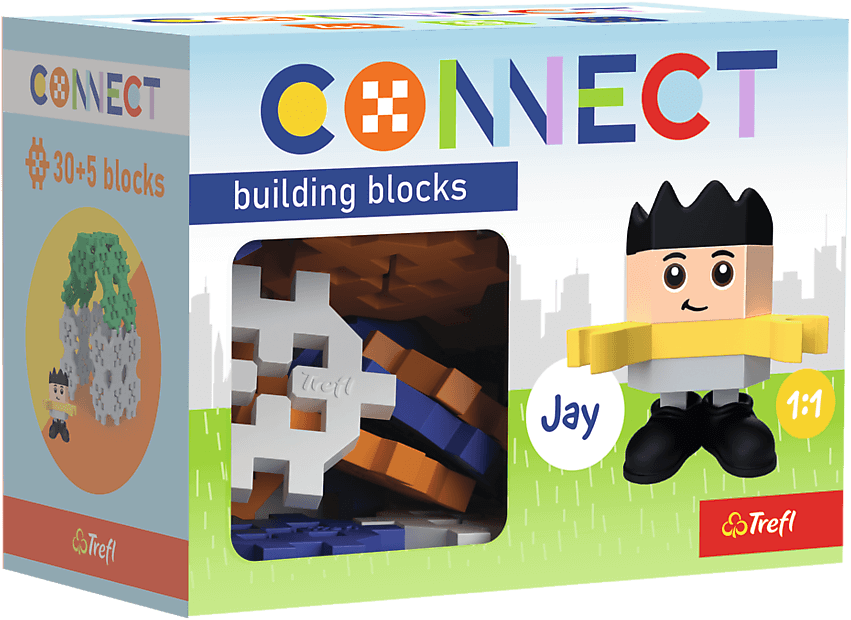 Connect | Bouwstenen Jay 35 Stuks