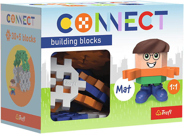 Connect | Bouwstenen Mat 35 Stuks