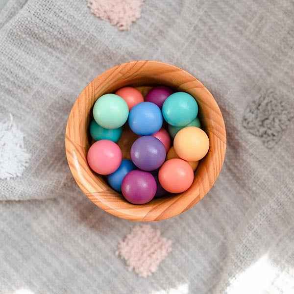 Connetix Tiles Ball Run Pastel Balls 16 pieces