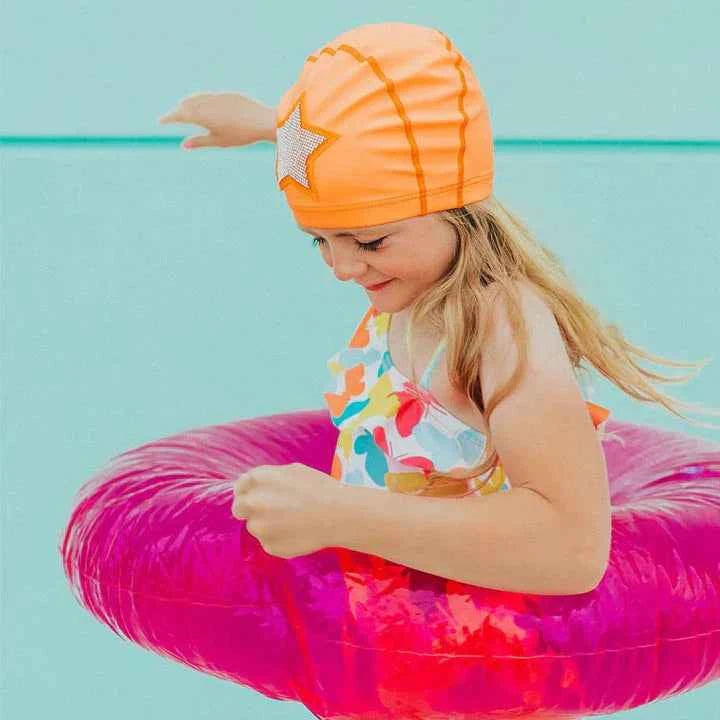 Bling2o | Badmuts Koraal Ster Oranje +3Y