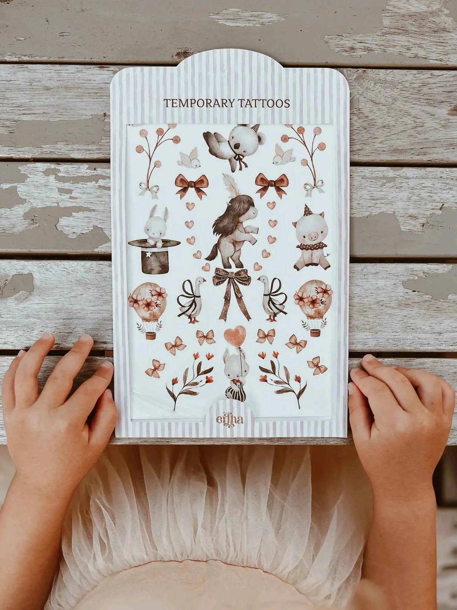 Mrs Ertha | Tijdelijke Tatoeages Bloomy Love
