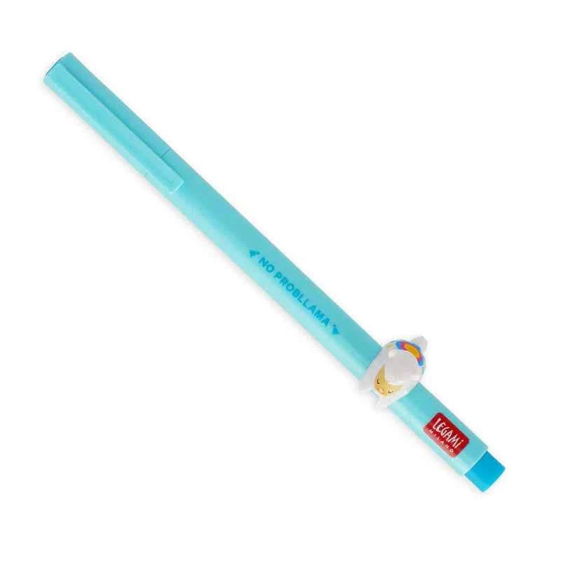 Legami | Gel Pen with "No Probllama" Llama Animal Decoration - Lovely Friends