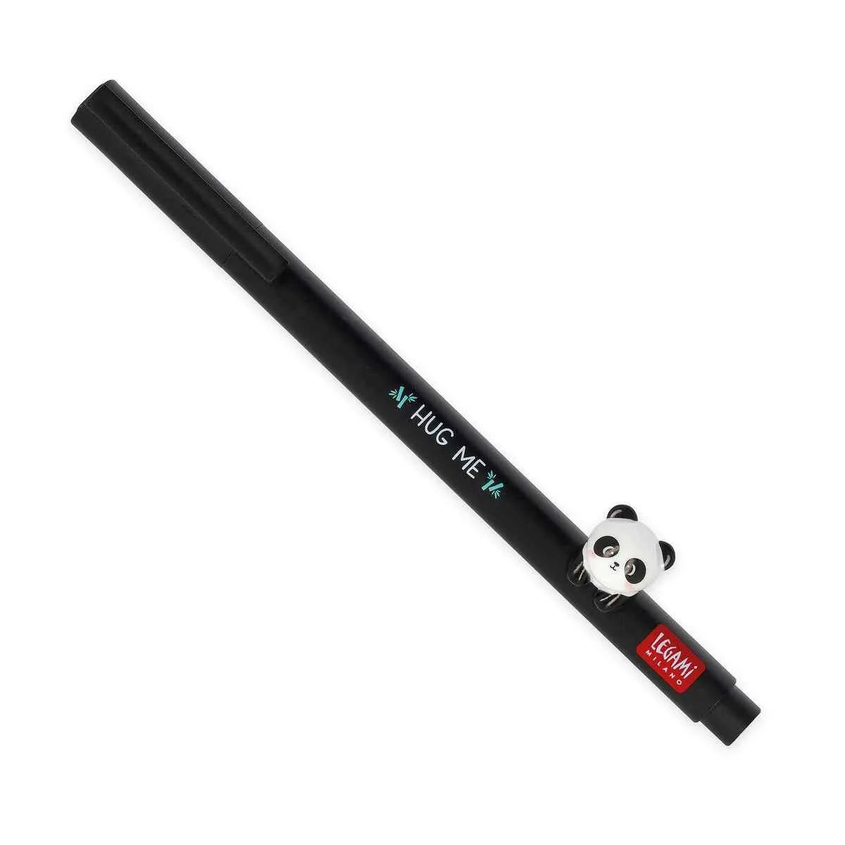 Legami | Gel Pen with 'Hug Me' Panda Decoration - Lovely Friends