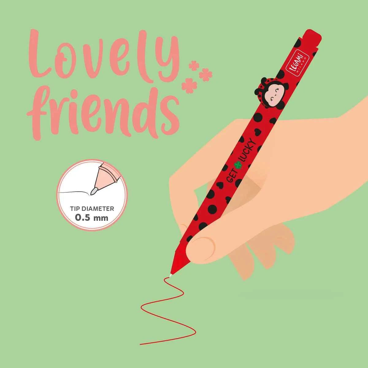 Legami | Gelpen Met â€œGet Luckyâ€