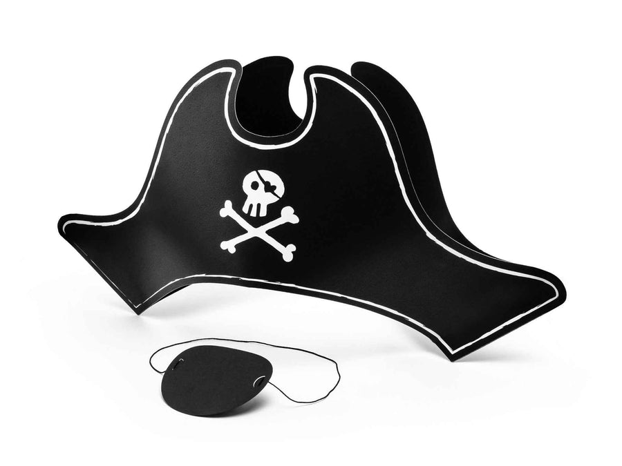 Party Deco Piratenhoed en ooglapje