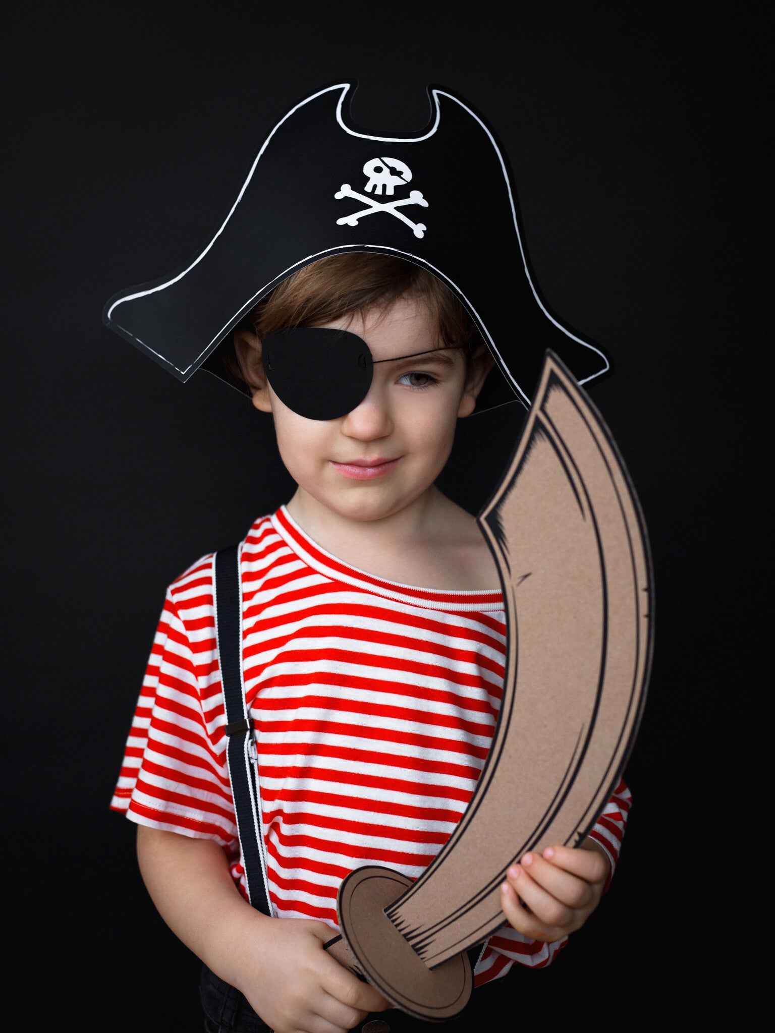 Party Deco Piratenhoed en ooglapje