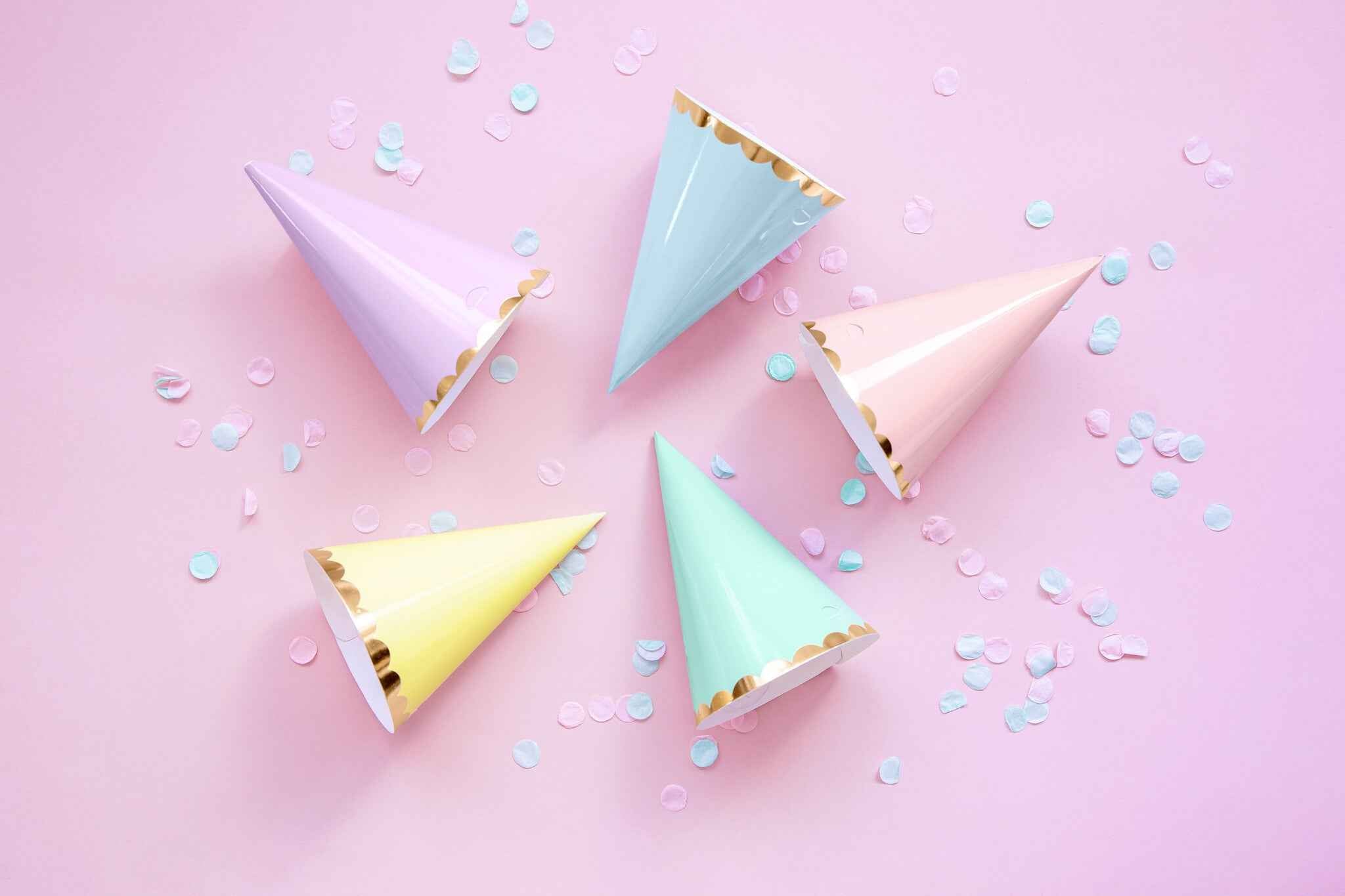 Party Deco Feesthoedjes - Yummy