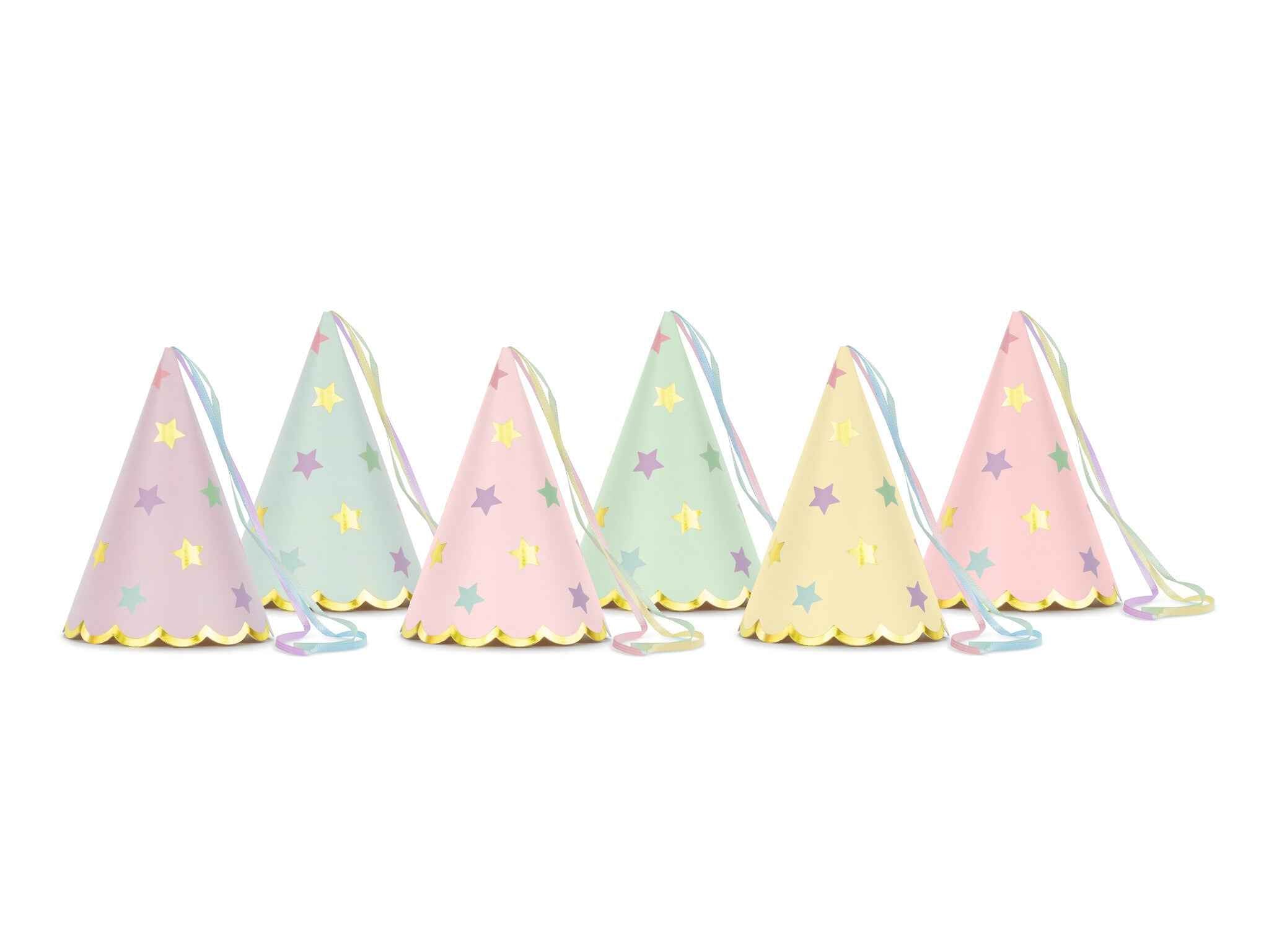 Party Deco Feesthoedjes - Sterren