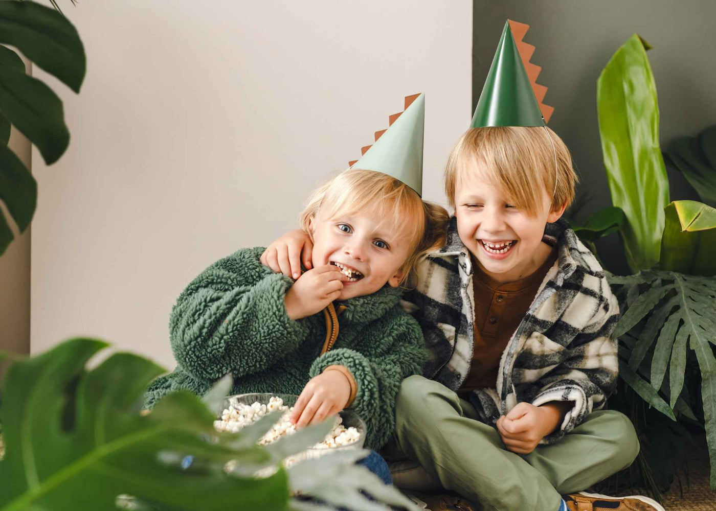 Party Deco Feesthoedjes Dinosaurus