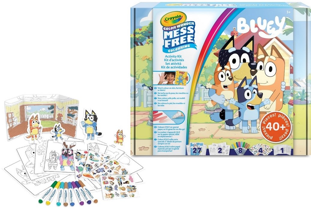 Crayola | color wonder activity set bluey