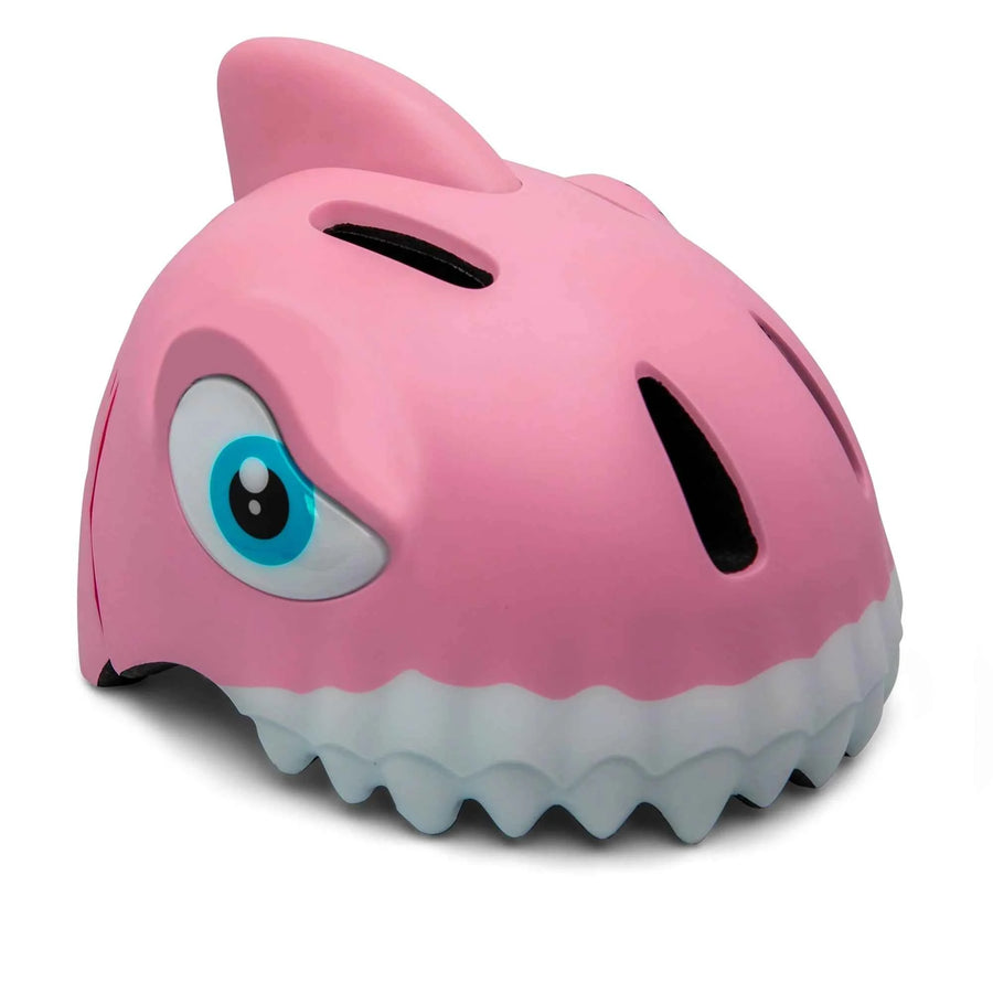 Crazy Safety | Haai Fietshelm Roze